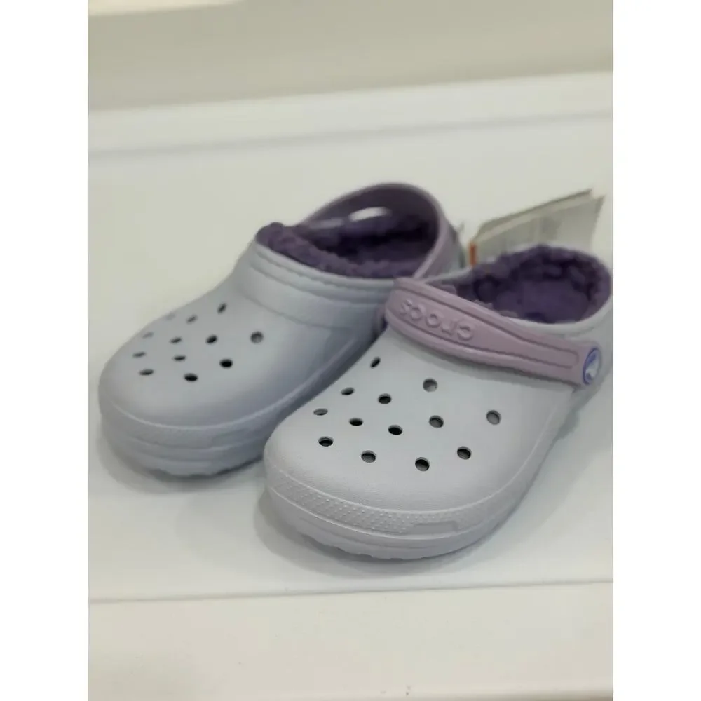 Crocs Classic Lined Clog GS Dreamscape Size 12C